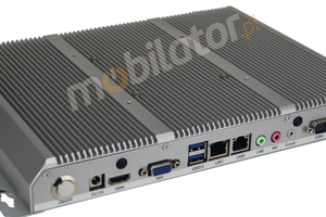 Minimaker BBPC-K03 (i3-6006U) v.3 - Mini industrial computer (Inter Core i3 processor) 2x LAN RJ45 and 6 COM serial ports