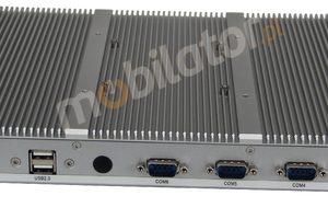 Minimaker BBPC-K03 (i3-6006U) v.5 - Mini industrial computer (Inter Core i3 processor) 2x LAN RJ45 and 6 COM serial ports