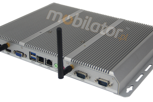 MinimPC BBPC-K03 (i3-7020U) miniPC v.10- industrial computer with additional cooling, Inter Core i3 processor, 2x LAN RJ45 and ports serial 6x COM