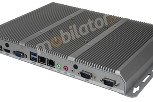 Minimaker BBPC-K04 (i5-7200U) v.5 - resistant mini pc for use in production halls and warehouses (Intel Core i5), 2x LAN RJ45 and 6x COM 232