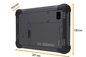 Tablet odporny na wstrząsy i upadki