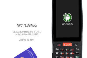  MobiPad PDA-B104 v.1 - Waterproof industrial collector data inventor with RFID, 4G LTE, NFC and WiFi + Bluetooth 4.0 (ANDROID 6.0)