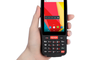 MobiPad PDA-B104 v.2 - Dustproof industrial data collector with RFID, 4G LTE, NFC and WiFi + Bluetooth 4.0 (ANDROID 7.0) - waterproof IP65