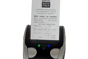 Bezprzewodowa mini drukarka termiczna do paragonów