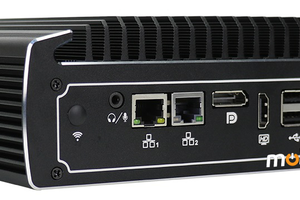 IBOX-N15 (i5-8250U) v.1 - Modern mini industrial computer with 2 network cards and 2 COM ports