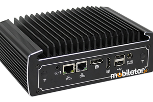 IBOX-N15 (i5-8250U) v.3 - Industrial MiniPC with SSD extension (512 GB) WiFi module and 2x COM