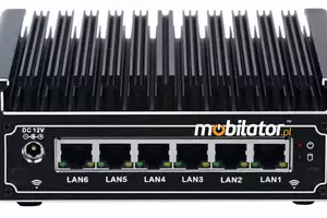 IBOX-N13AL6 (3865U) Barebone - a small industrial computer with a reinforced housing