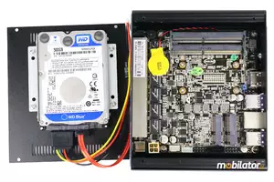 IBOX-N13AL6 (i5-7200U) Barebone - Reinforced computer with HDMI port and six LAN cards