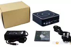 IBOX-N6F i3 (7100U) v.5 - Fanless industrial computer with 4G LTE internet