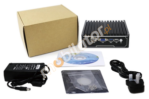 IBOX-N12 (J1900) Barebone - Cheap industrial computer with 4 LAN cards