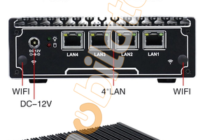 IBOX-N12 (J1900) v.4 - Robust industrial computer with 3G wireless internet