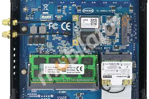 IBOX-N10E (E3845) Barebone - A budget industrial computer with 4 network cards