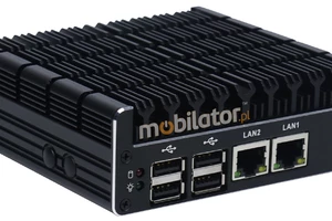 IBOX-NUC-C3L2 (J3060) v.2 - Mini industrial computer with fanless casing (2x LAN + WiFi module)