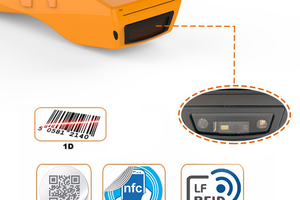 MobiPad PDA-B5501 v.2 - Industrial data collector with IP 65 and NFC, Bluetooth, 4G LTE, WiFI (ANDROID 7.0) technologies - integrated printer