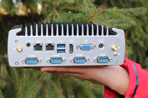 IBOX-601 v.3 - Robust fanless industrial computer with extended SSD and DDR4 RAM memory