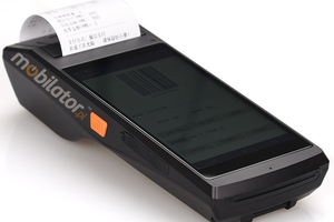 MobiPad PDA-C5501 v.1 - Kolektor danych z wbudowaną termiczną drukarką (58mm) oraz skanerem 2D (Android 6.0) - IP65