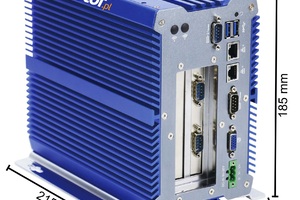 IBOX-701 i5 (7200U) v.2 - Fanless mini PC przemysłowe dla producentów (hale produkcyjne) - rozszerzony dysk SSD