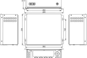 IBOX-ZPC X4(H110) i7 6700 v.1 - Bezwentylatorowy komputer przemysłowy (6x COM + 2x LAN)