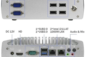 Wielofunkcyjny małych rozmiarów komputer przemysłowy