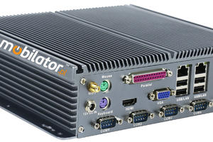 IBOX-206 Barebone - Warehouse mini computer with six RS232 COM ports