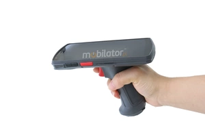  Wzmocniony inwentaryzator danych z uchwytem pistoletowych oraz skanerem kodów 2D Pyłoszczelny terminal danych  MobiPad SL70