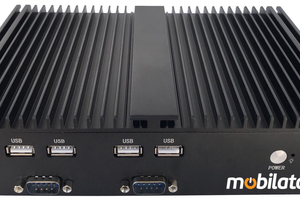 bBOX i7-4500U v.4 - Industrial computer with four LAN network cards and six COM ports