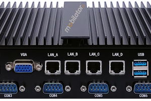 bBOX i7-4500U v.6 - Dustproof mini Industrial computer with 4G LTE technology and 256 GB sSD disk