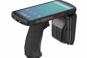 Przemysłowy terminal danych  odporny na niskie i wysokie temperatury Wodoszczelny dla hurtowni  z uchwytem pistoletowym oraz skanerem kodów 1D/2D MobiPad SL70