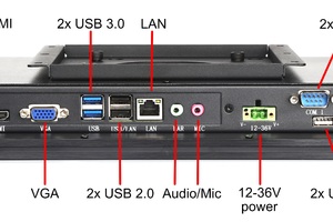 Przemysłowy panel PC do integracji z maszynami