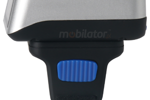 MobiScan Code BG-SR v.1 - Small, mobile mini barcode scanner 1D CCD - in the form of a ring (Bluetooth, Wireless 2.4 GHz)