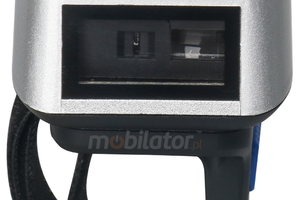 MobiScan Code BG-SR v.1 - Small, mobile mini barcode scanner 1D CCD - in the form of a ring (Bluetooth, Wireless 2.4 GHz)