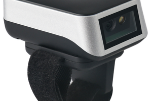 MobiScan Code BG-SR v.2 - Lightweight wireless, small portable 2D IMAGE QR code scanner in the form of a ring (Bluetooth, Wireless 2.4 GHz)