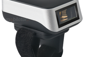 MobiScan Code BG-SR v.3 - Bezprzewodowy, mały pierścionkowy skaner kodów kreskowych 1D LASER (Bluetooth, Wireless 2.4 GHz)