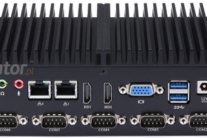 mBox X155 v.3 - Komputer przemysłowy, pasywne chlodzenie, dysk M.2, (miejsce na dodatkowy dysk), 8GB RAM, USB 3.0 oraz WIFI