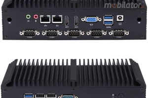 mBox X155 v.3 - Komputer przemysłowy, pasywne chlodzenie, dysk M.2, (miejsce na dodatkowy dysk), 8GB RAM, USB 3.0 oraz WIFI