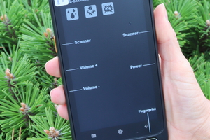Mobilny kolektor Terminal danych odporny na niskie i wysokie temperatury  dla magazynu Wytrzymały energooszczędny MobiPad V77