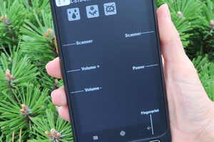 Kolektor danych Odporny na pył i wodę Dotykowy Wzmocniony na magazyn MobiPad V77