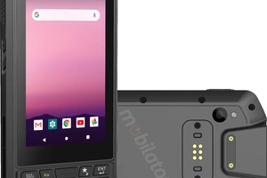 Industrial, water resistant (IP65 + MIL-STD-810G) data collector with 4GB RAM memory and 64GB ROM disk and 2D Zebra 4710 code reader - Mobipad Qxtron 4100 v.4 