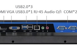 Cichy panel sterowniczy do przemysłu