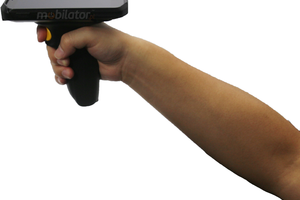 Mobipad Qxtron Q5100 v.5 - Shockproof (IP65 + MIL-STD-810G) data terminal with Android 9.0 system and 2D and UHF code reader, 4GB RAM and 64GB disk capacity.