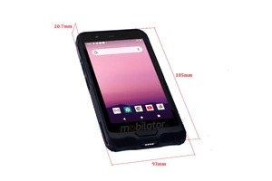 Mobipad Qxtron Q6600 v.2 - Rugged data collector (IP65 + MIL-STD-810G standard) with 6-inch capacitive screen, 4GB RAM, 64GB disk and Honeywell 1D N4313 scanner 