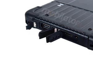 Tablet dla kopalni odporny na wysokie temperatury Pyłoodporny Wstrząsoodporny Emdoor Q86 