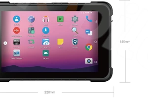 tablet z normą IP67  z systemem Android 9.0, skanerem kodów 2D Wytrzymały energooszczędny  Emdoor Q86