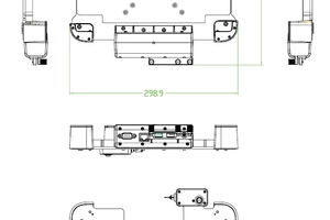 Car holder long EM-VHM16H - Emdoor Q16 and I16K