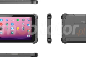 Tablet Odporny na upadki  Bluetooth 4.1, Androidem 10.0  4GB RAM pamięci, dyskiem 64GB, czytnikiem kodów 2D N3680 Honeywell  Emdoor Q15P 