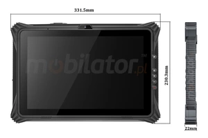 Wojskowy wytrzymały tablet  z normą odporności specjalistyczny poręczny  Emdoor I20U