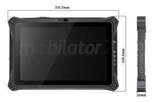 Dotykowy tablet przemysłowy Odporny na pył i wodę 12.2 calowy  Emdoor I20U