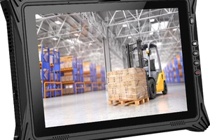 Emdoor I10U v.5 - Rugged tablet with 1D MOTO code reader, 8GB RAM memory, 128GB disk, NFC, 4G, BT 4.2 and Windows 10 PRO, IP65 standard 