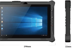 Waterproof 10.1 inch tablet with Intel i7 processor 512GB SSD, NFC, 2D barcode scanner, BT 4.2, 16GB RAM, Windows 10 PRO- Emdoor I10U v.18 