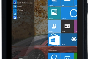 Emdoor I88H v.1 - Industrial 8-inch tablet with IP67 + MIL-STD-810G, Bluetooth, 4G module, 4GB RAM, 64GB ROM drive and Intel processor